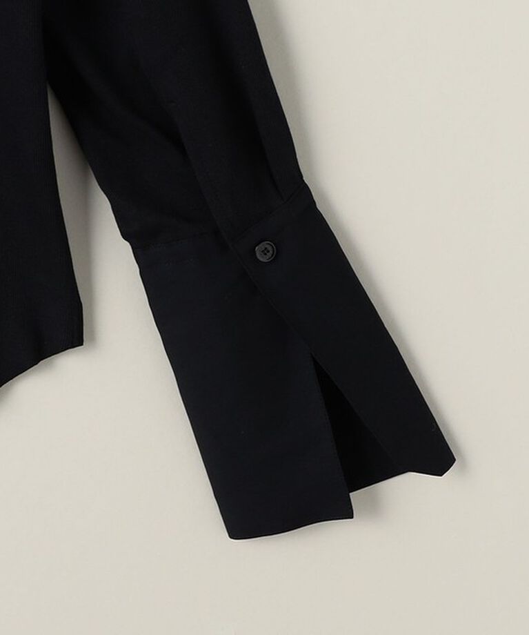 ASTRAET「＜ASTRAET＞リブ コンビ クルーネックカットソー」|Tシャツ・カットソー|
