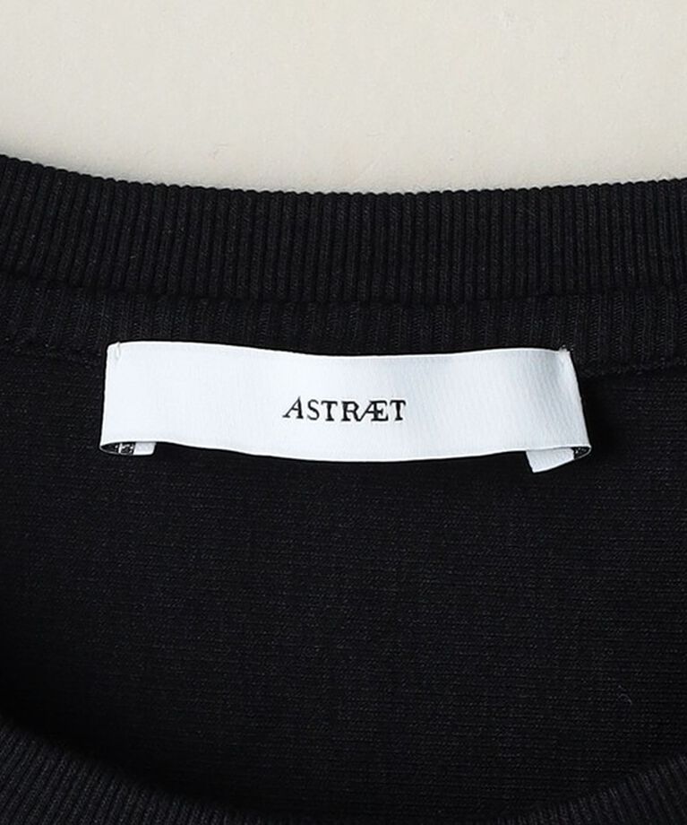 ASTRAET「＜ASTRAET＞リブ コンビ クルーネックカットソー」|Tシャツ・カットソー|