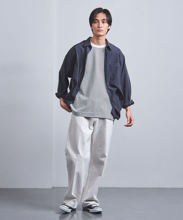 UNITED ARROWS「ポンチ ボーダー Tシャツ デオドランド ー抗菌防臭・接触冷感ー」|Tシャツ・カットソー|