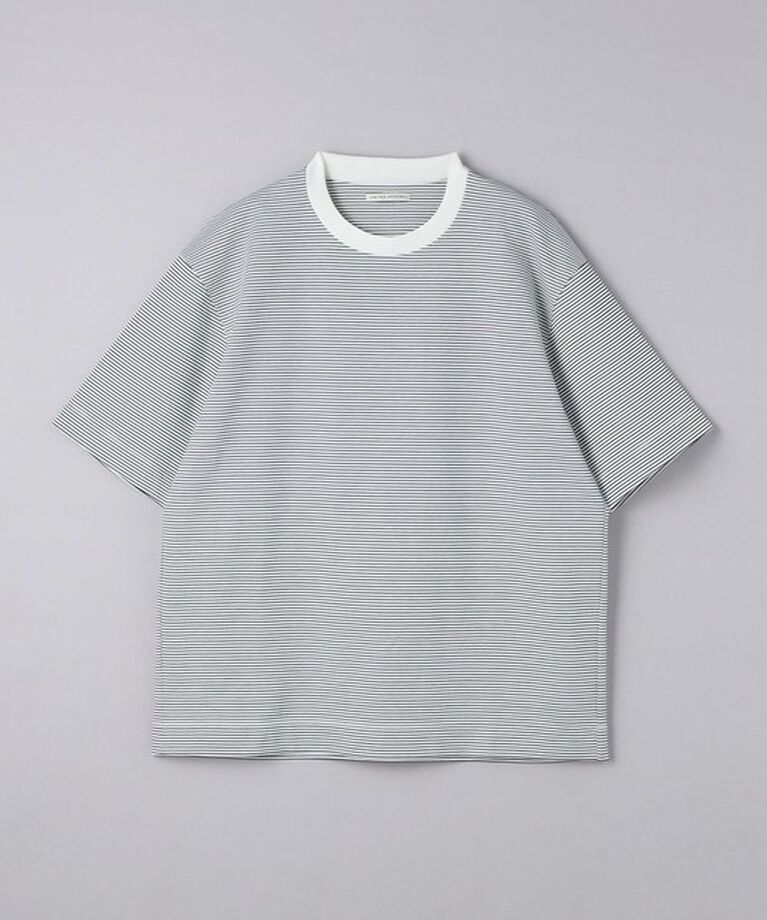 UNITED ARROWS「ポンチ ボーダー Tシャツ デオドランド ー抗菌防臭・接触冷感ー」|Tシャツ・カットソー|