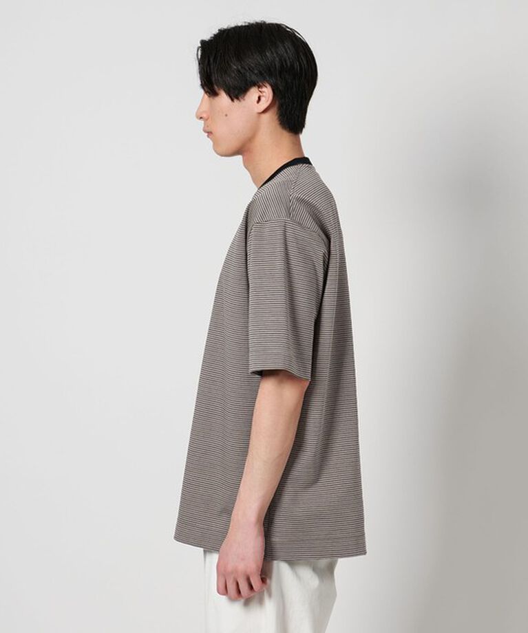 UNITED ARROWS「ポンチ ボーダー Tシャツ デオドランド ー抗菌防臭・接触冷感ー」|Tシャツ・カットソー|