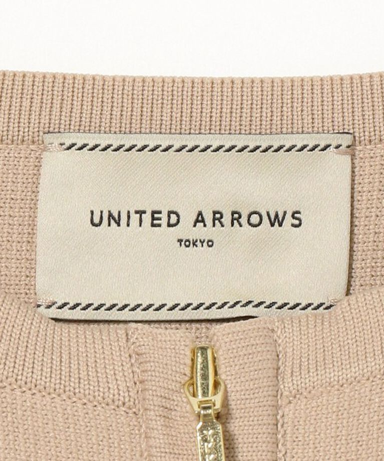 UNITED ARROWS「フラワー サテン コンビ ベスト」|ベスト・ジレ|