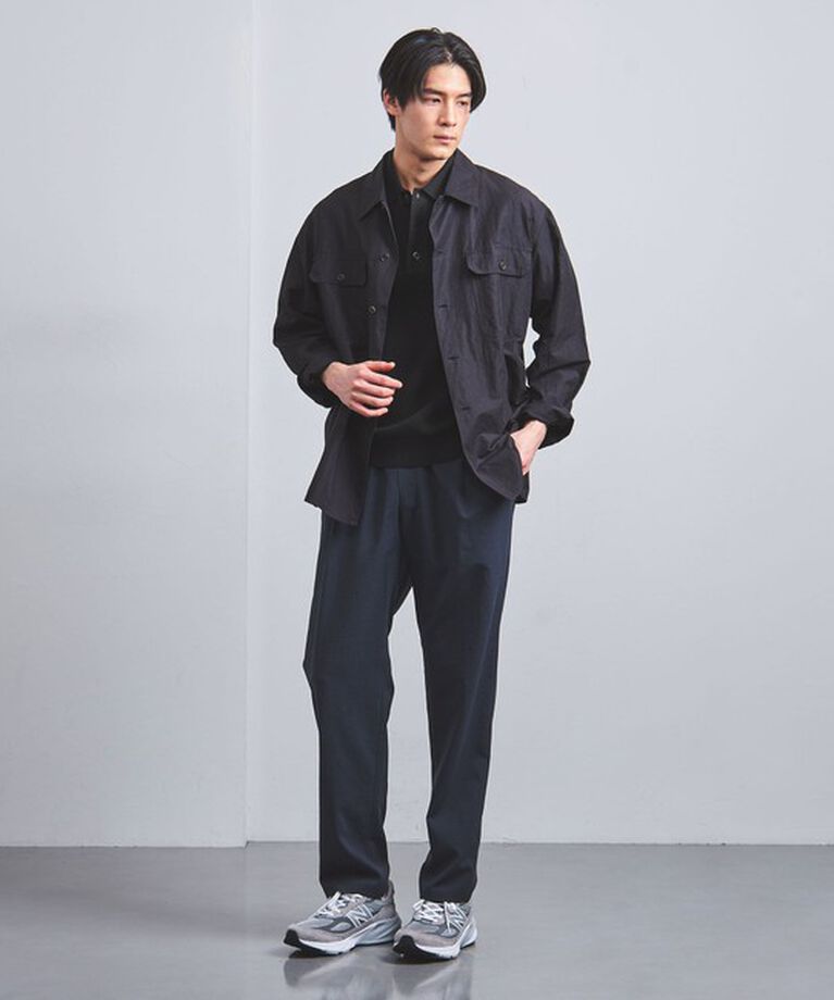 UNITED ARROWS「バーズアイ ニット ポロシャツ」|ポロシャツ|