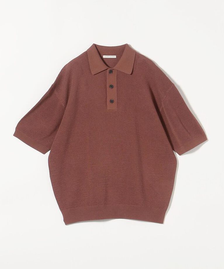 UNITED ARROWS「バーズアイ ニット ポロシャツ」|ポロシャツ|