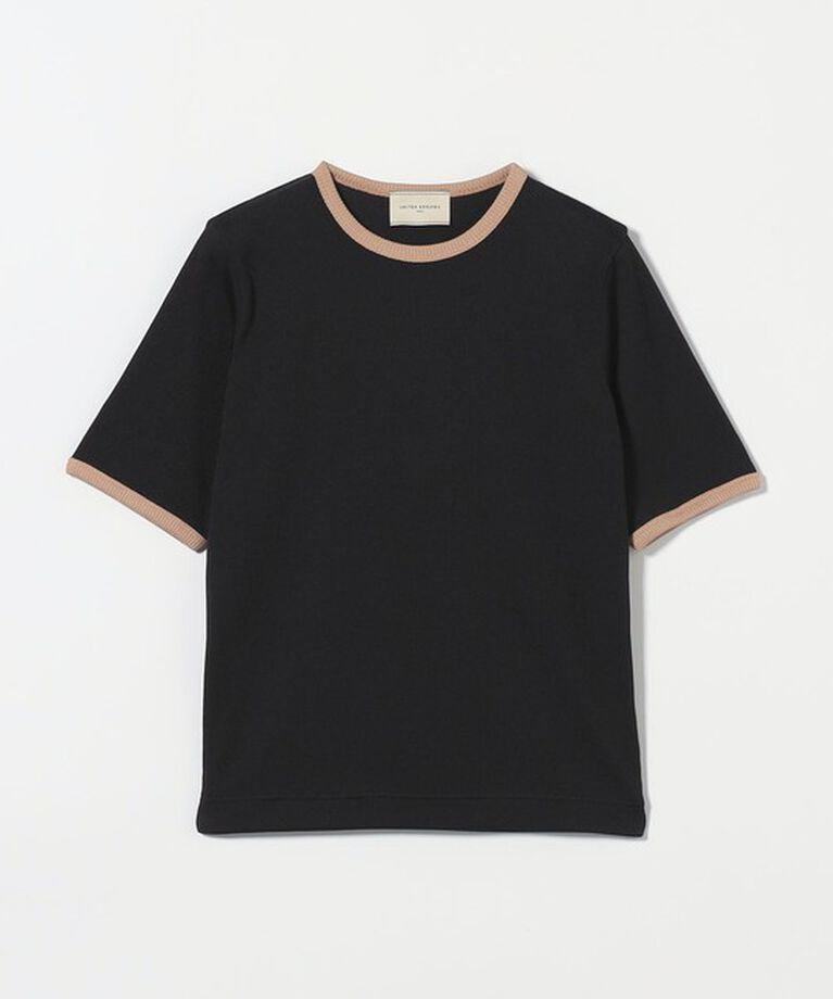 UNITED ARROWS「リブ バイカラーパイピング Tシャツ」|Tシャツ・カットソー|