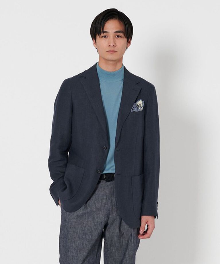 UNITED ARROWS「 LIBECO シングル 2ボタン  テーラードジャケット」|テーラードジャケット|NAVY