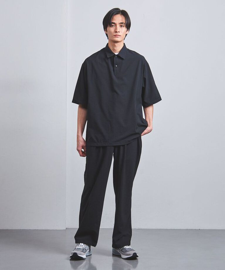 UNITED ARROWS「DotAir ドットエア サッカー ヘムコード プルオーバー -吸水速乾・ストレッチ-」|シャツ・ブラウス|