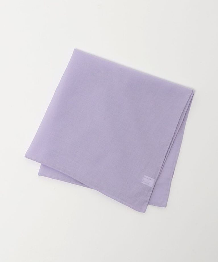 UNITED ARROWS「コットン シルク ポケットチーフ」|ハンカチ|LILAC