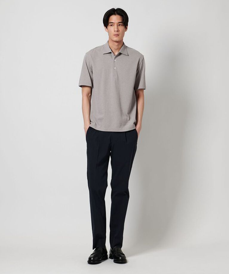 UNITED ARROWS「カノコ ワンピースカラー ポロシャツ COMFORT EASY-MODEL -抗菌防臭-」|ポロシャツ|
