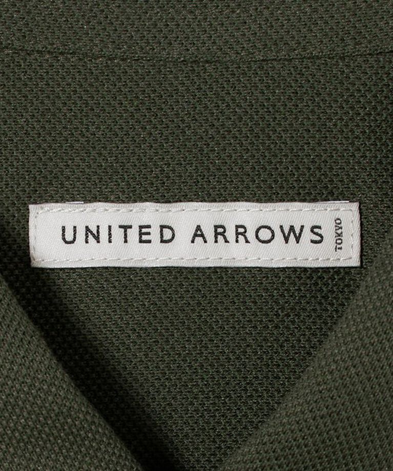 UNITED ARROWS「カノコ ワンピースカラー ポロシャツ COMFORT EASY-MODEL -抗菌防臭-」|ポロシャツ|