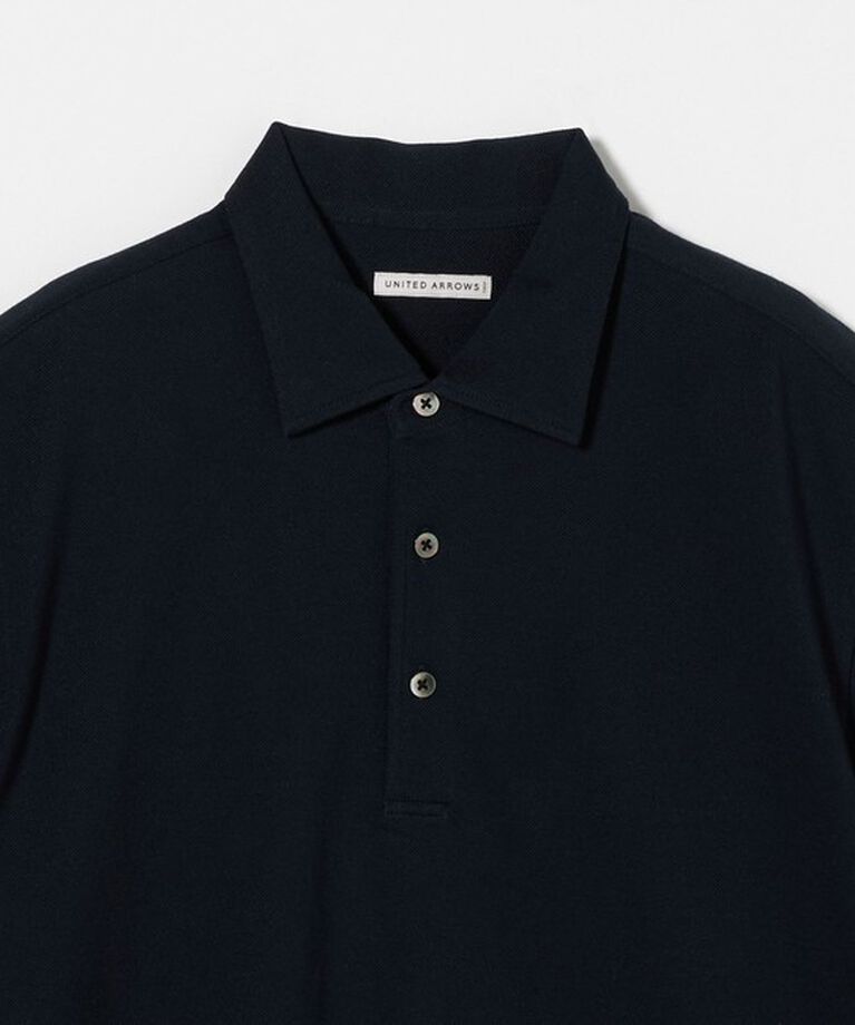 UNITED ARROWS「カノコ ワンピースカラー ポロシャツ COMFORT EASY-MODEL -抗菌防臭-」|ポロシャツ|