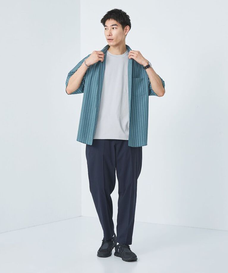 UNITED ARROWS green label relaxing「オーガニック ポンチ クルーネック Tシャツ」|Tシャツ・カットソー|