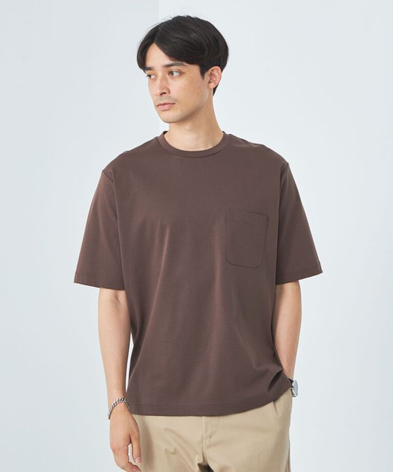 UNITED ARROWS green label relaxing「オーガニック ポンチ クルーネック Tシャツ」|Tシャツ・カットソー|MD.BROWN