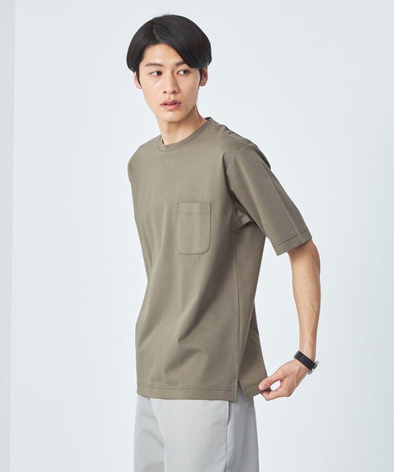 UNITED ARROWS green label relaxing「オーガニック ポンチ クルーネック Tシャツ」|Tシャツ・カットソー|MOCA