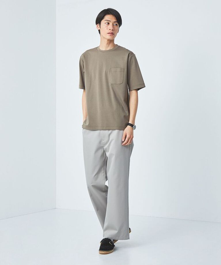 UNITED ARROWS green label relaxing「オーガニック ポンチ クルーネック Tシャツ」|Tシャツ・カットソー|