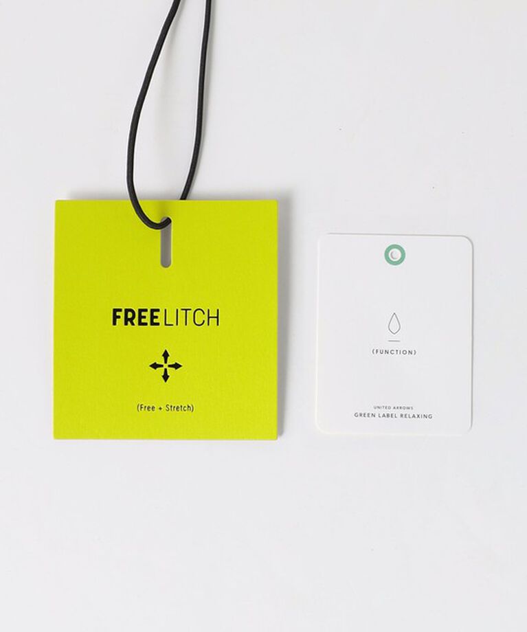 UNITED ARROWS green label relaxing「FREELITCH ボックス バンドカラー シャツ -防シワ・ストレッチ・吸水速乾-」|シャツ・ブラウス|