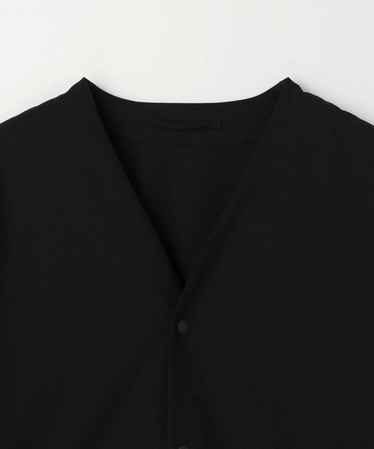 UNITED ARROWS green label relaxing「FREELITCH ノーカラー カーディガン -防シワ・ストレッチ・吸水速乾-」|カーディガン|