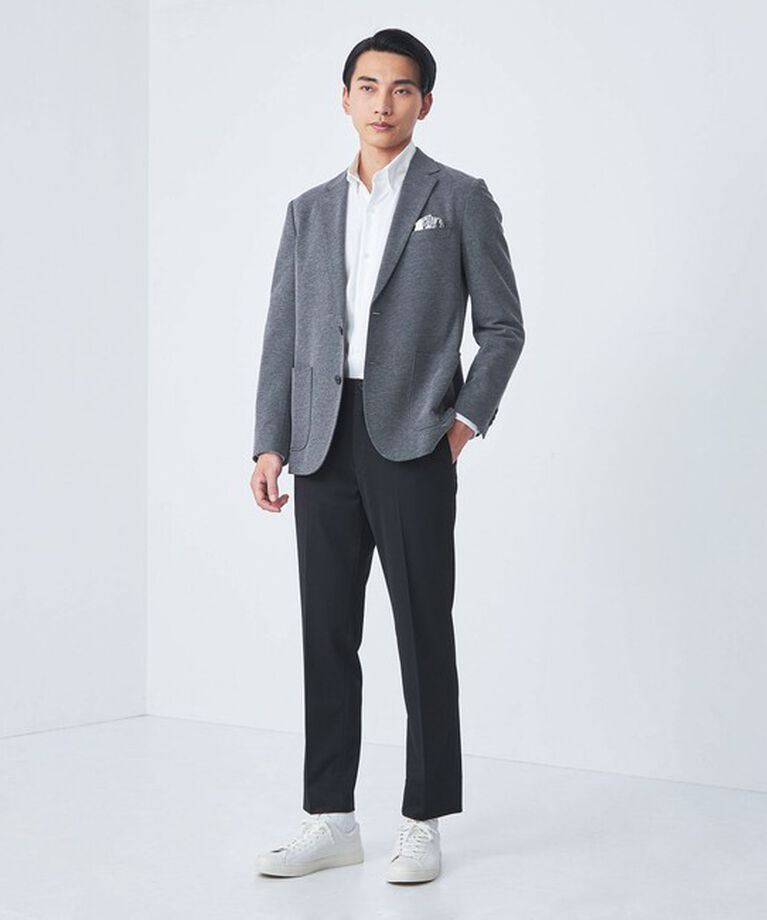 UNITED ARROWS green label relaxing「エブリット コットンオックス ムジ スナップ ボタンダウン シャツ -イージーアイロン-」|シャツ・ブラウス|