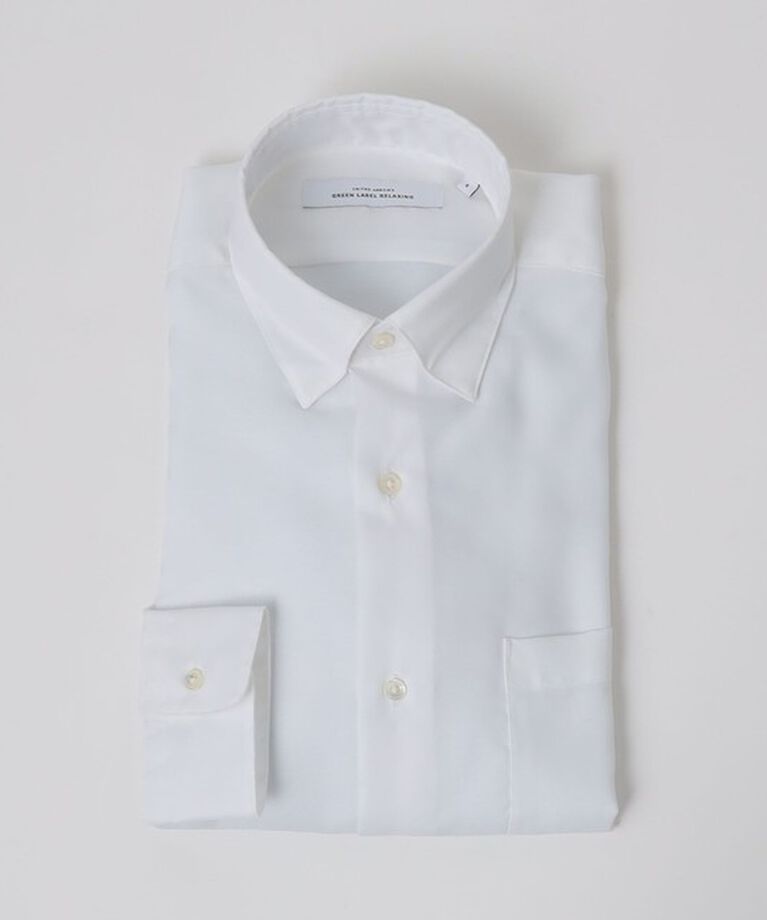 UNITED ARROWS green label relaxing「エブリット コットンオックス ムジ スナップ ボタンダウン シャツ -イージーアイロン-」|シャツ・ブラウス|