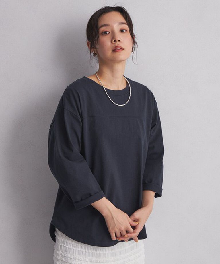 UNITED ARROWS green label relaxing「＜at ease＞ナンバープリント Tシャツ」|Tシャツ・カットソー|