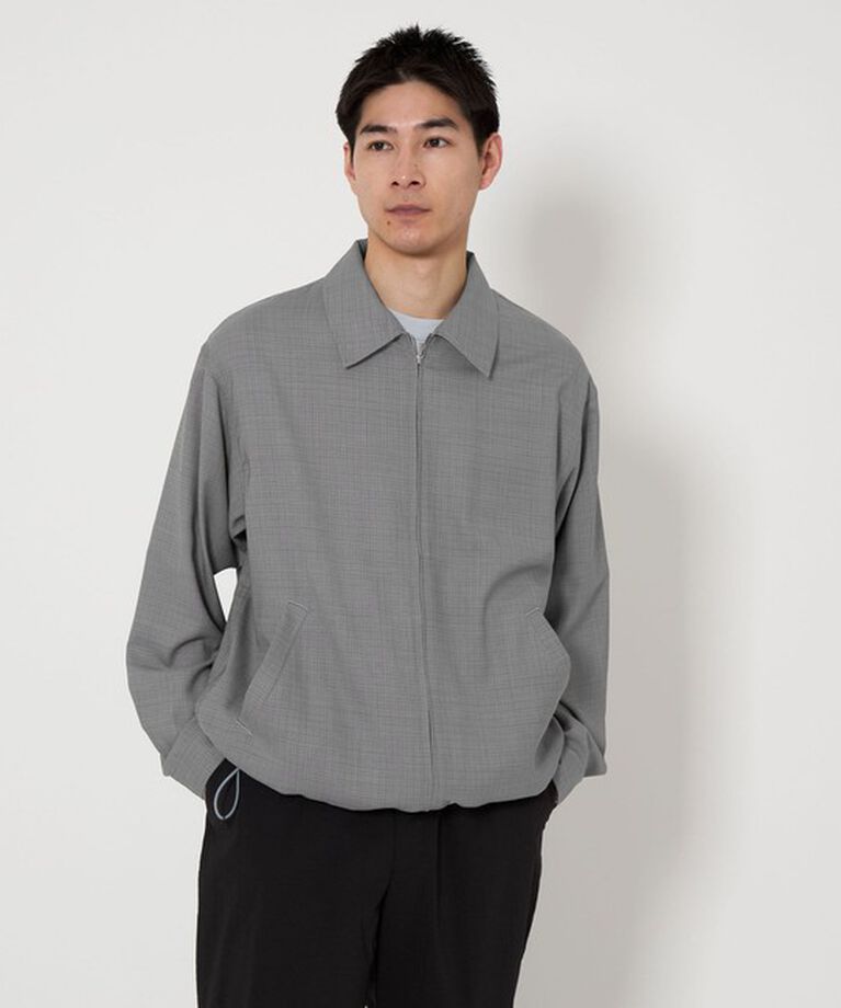 UNITED ARROWS green label relaxing「TW マイクロチェック ブルゾン」|ブルゾン・スタジャン|