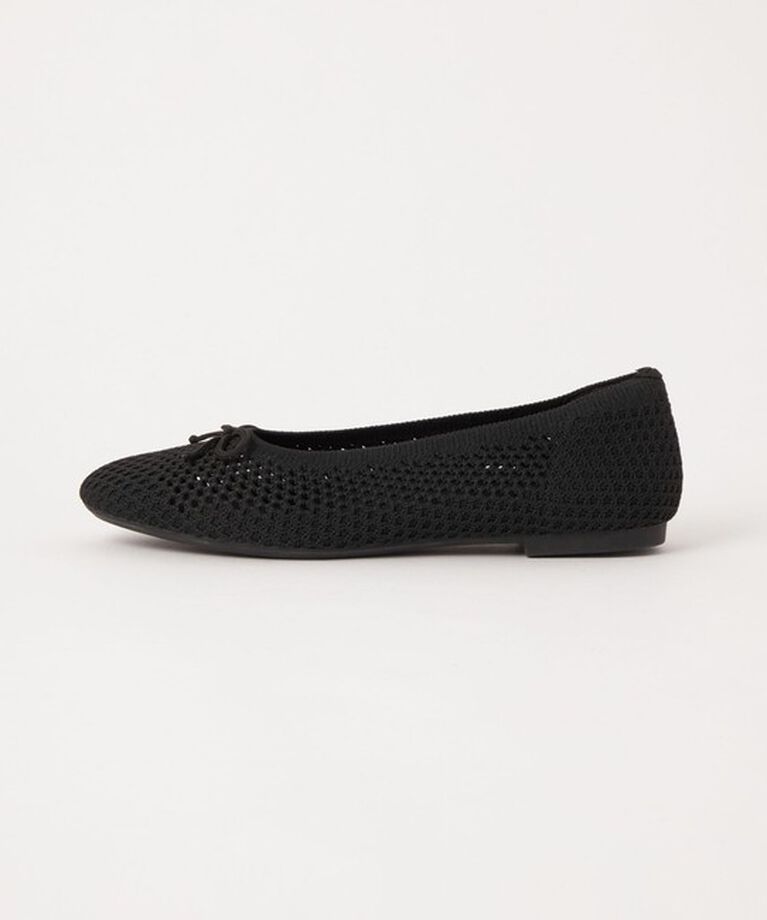 UNITED ARROWS green label relaxing「ウェルネス シアーニット バレエシューズ / ニットシューズ」|バレエシューズ|