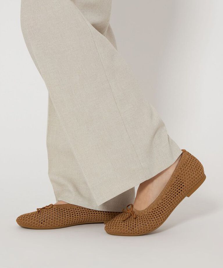 UNITED ARROWS green label relaxing「ウェルネス シアーニット バレエシューズ / ニットシューズ」|バレエシューズ|MD.BROWN