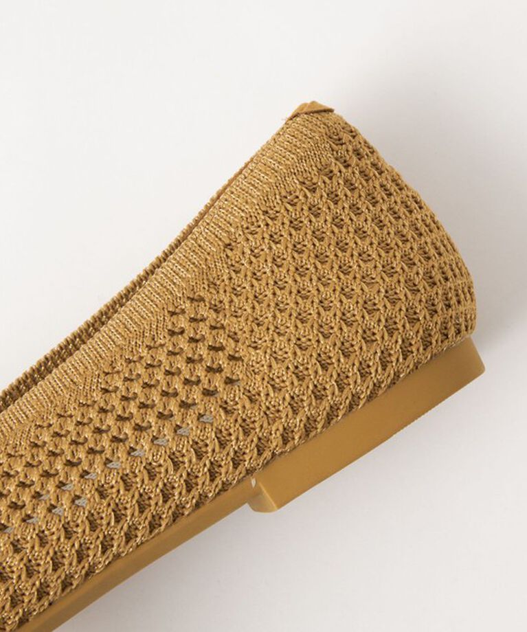 UNITED ARROWS green label relaxing「ウェルネス シアーニット バレエシューズ / ニットシューズ」|バレエシューズ|
