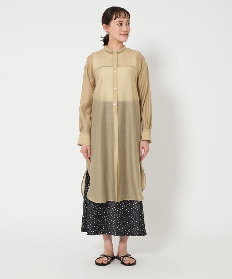 UNITED ARROWS green label relaxing「ポコポコシアー シャツ ワンピース」|ワンピース|