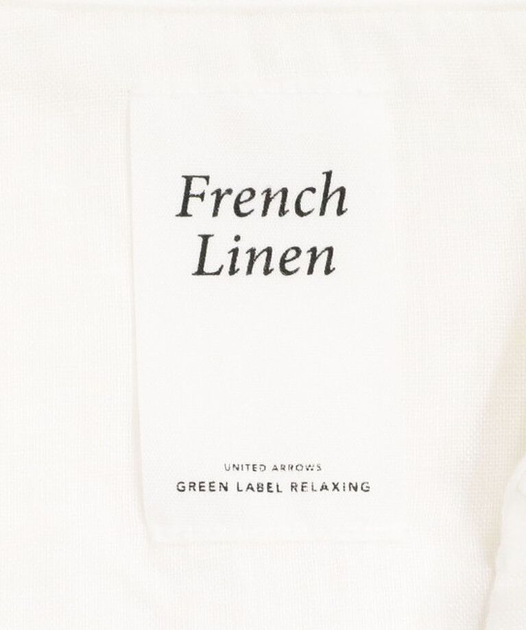 UNITED ARROWS green label relaxing「フレンチリネン スキッパー 5分袖 シャツ」|シャツ・ブラウス|