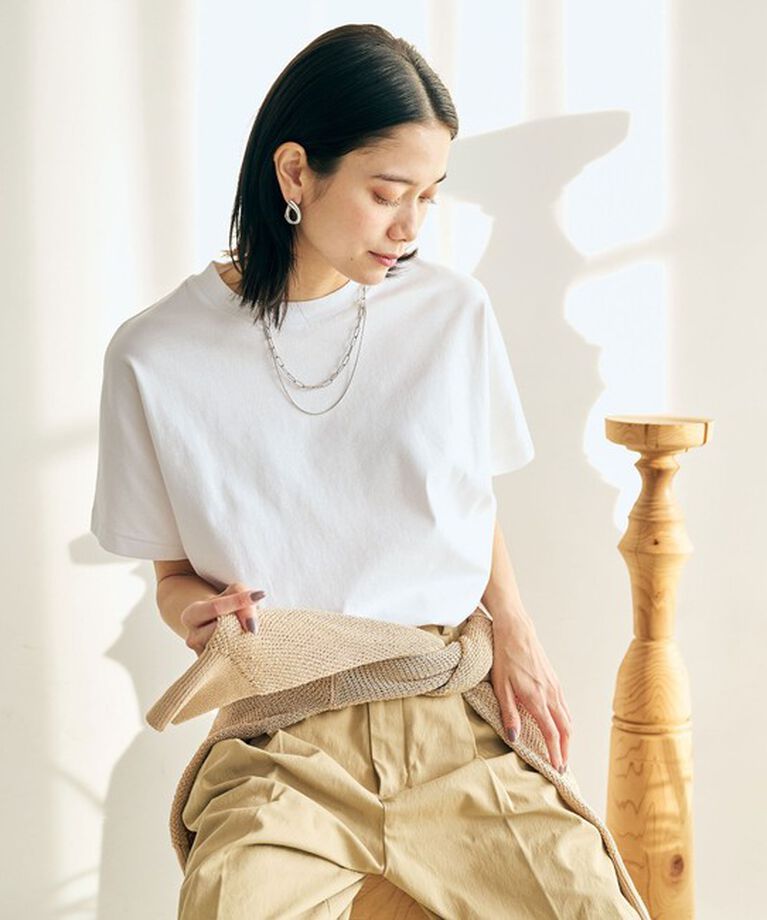 UNITED ARROWS green label relaxing「＜SEASONAL COLLECTION＞LOTUS ドルマンスリーブ Tシャツ」|Tシャツ・カットソー|