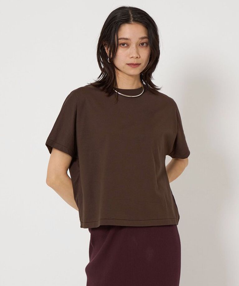 UNITED ARROWS green label relaxing「＜SEASONAL COLLECTION＞LOTUS ドルマンスリーブ Tシャツ」|Tシャツ・カットソー|DK.BROWN