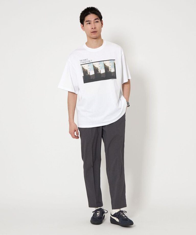 UNITED ARROWS green label relaxing「【別注】＜TOKYO SEQUENCE×FRUIT OF THE LOOM＞GLR プリントTシャツ」|Tシャツ・カットソー|