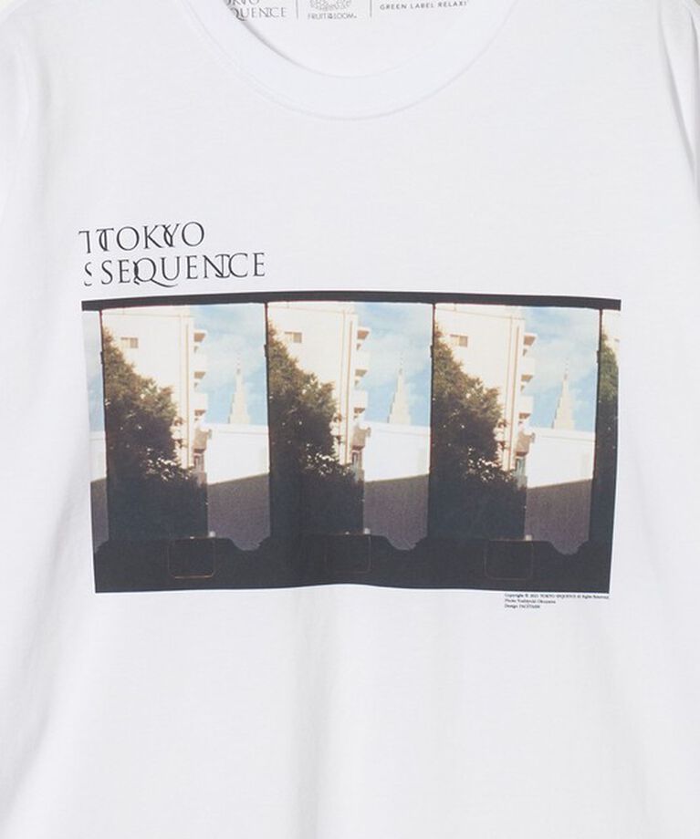 UNITED ARROWS green label relaxing「【別注】＜TOKYO SEQUENCE×FRUIT OF THE LOOM＞GLR プリントTシャツ」|Tシャツ・カットソー|