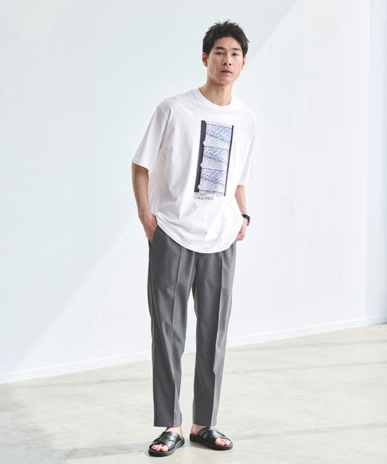 UNITED ARROWS green label relaxing「【別注】＜TOKYO SEQUENCE×FRUIT OF THE LOOM＞GLR プリントTシャツ」|Tシャツ・カットソー|