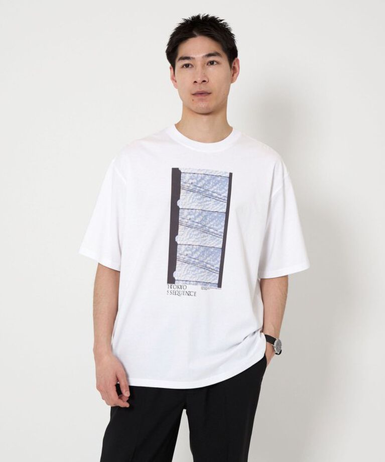 UNITED ARROWS green label relaxing「【別注】＜TOKYO SEQUENCE×FRUIT OF THE LOOM＞GLR プリントTシャツ」|Tシャツ・カットソー|