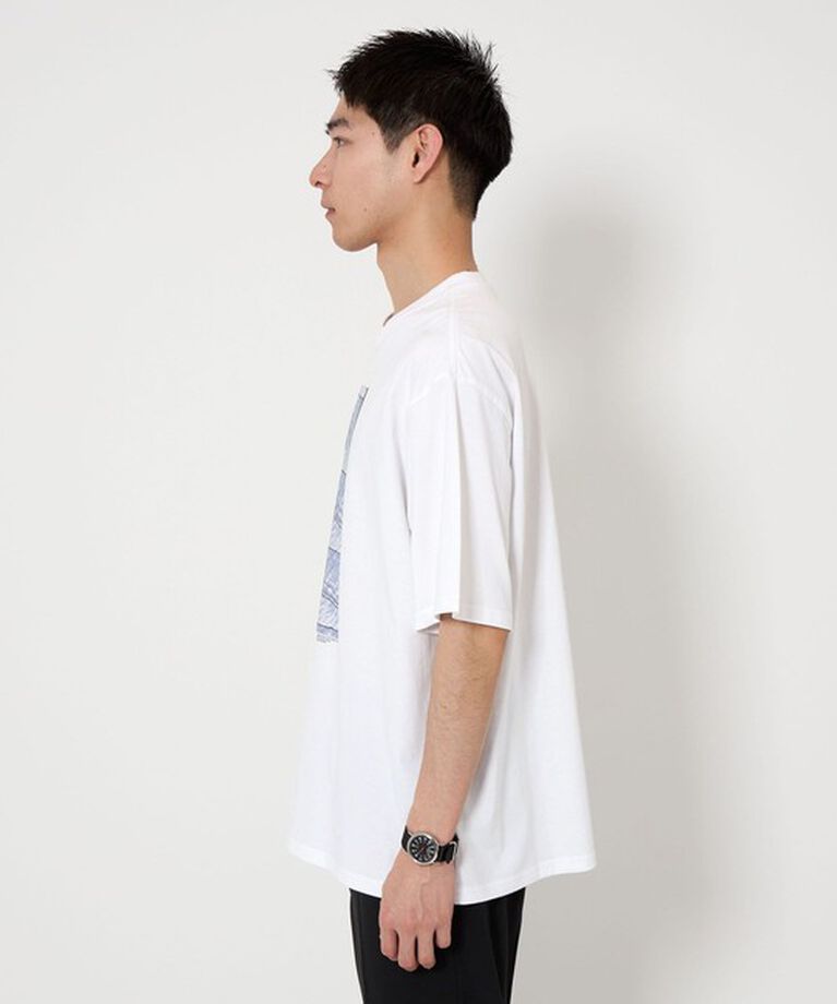 UNITED ARROWS green label relaxing「【別注】＜TOKYO SEQUENCE×FRUIT OF THE LOOM＞GLR プリントTシャツ」|Tシャツ・カットソー|