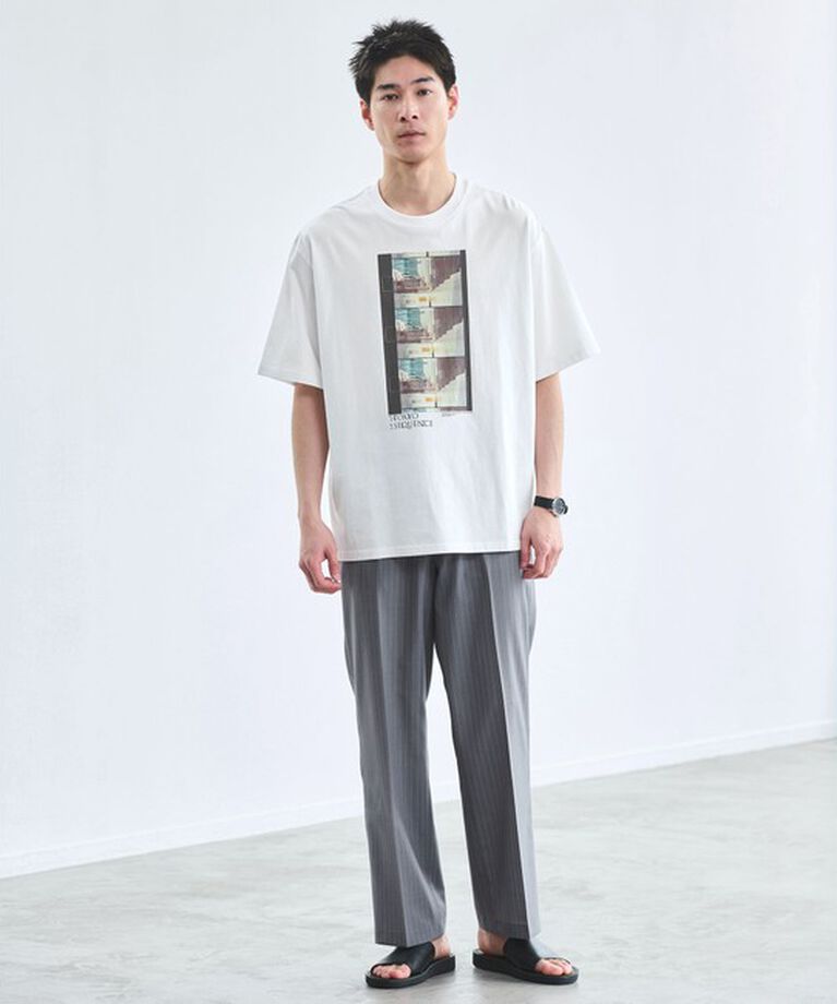 UNITED ARROWS green label relaxing「【別注】＜TOKYO SEQUENCE×FRUIT OF THE LOOM＞GLR プリントTシャツ」|Tシャツ・カットソー|