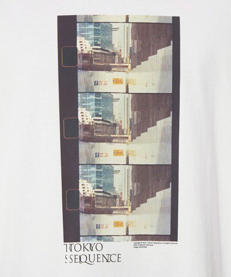 UNITED ARROWS green label relaxing「【別注】＜TOKYO SEQUENCE×FRUIT OF THE LOOM＞GLR プリントTシャツ」|Tシャツ・カットソー|