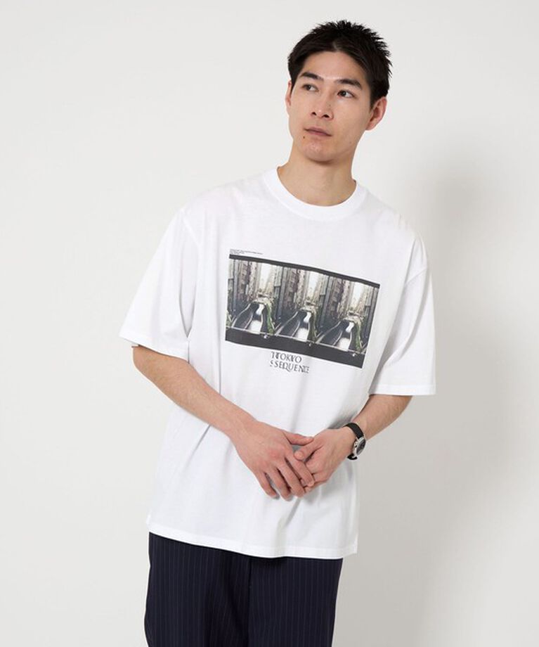 UNITED ARROWS green label relaxing「【別注】＜TOKYO SEQUENCE×FRUIT OF THE LOOM＞GLR プリントTシャツ」|Tシャツ・カットソー|その他3
