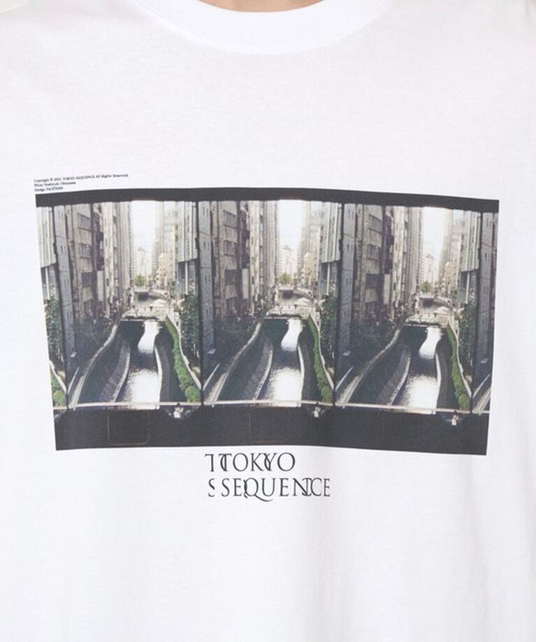 UNITED ARROWS green label relaxing「【別注】＜TOKYO SEQUENCE×FRUIT OF THE LOOM＞GLR プリントTシャツ」|Tシャツ・カットソー|