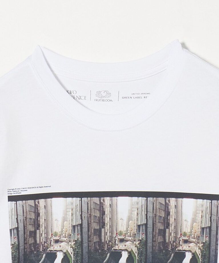 UNITED ARROWS green label relaxing「【別注】＜TOKYO SEQUENCE×FRUIT OF THE LOOM＞GLR プリントTシャツ」|Tシャツ・カットソー|