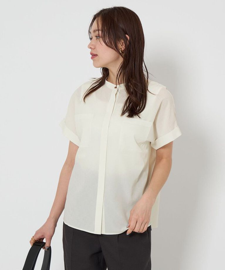 UNITED ARROWS green label relaxing「Breeze Cool ポケット ショートスリーブ シャツ -マシンウォッシャブル・吸水速乾・通気性-」|シャツ・ブラウス|