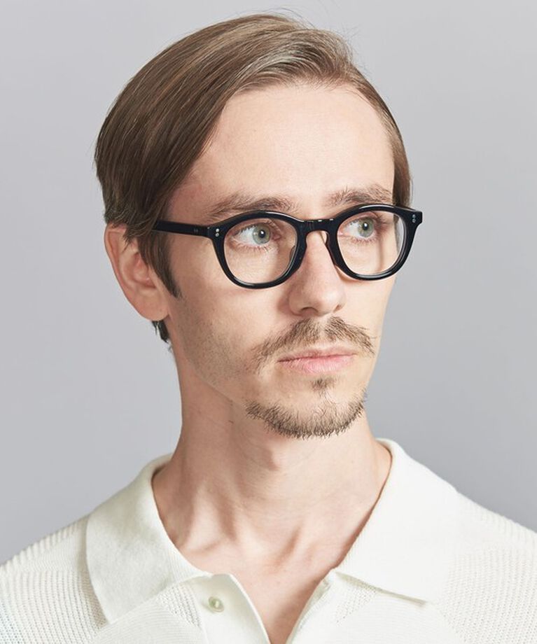 BEAUTY&YOUTH UNITED ARROWS「【別注】 ＜KANEKO OPTICAL（金子眼鏡）＞ French/アイウェア ‐MADE IN JAPAN‐」|メガネ|BLACK