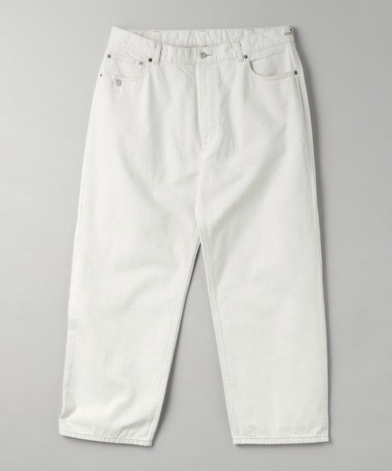 BEAUTY&YOUTH UNITED ARROWS「ダメージ ラップワイド デニムパンツ」|デニム|