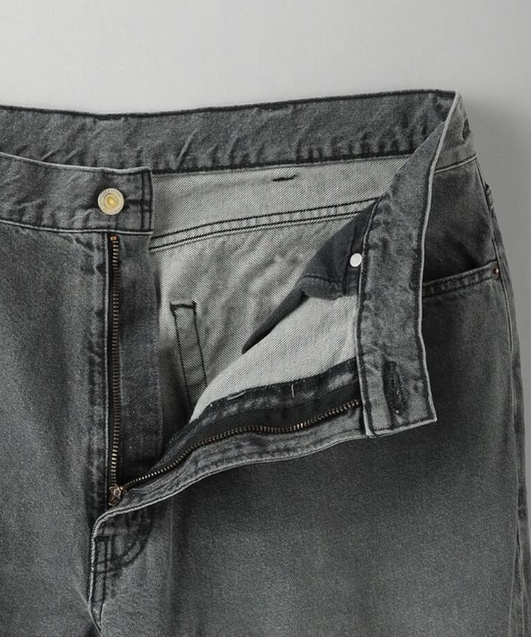 BEAUTY&YOUTH UNITED ARROWS「ダメージ ラップワイド デニムパンツ」|デニム|