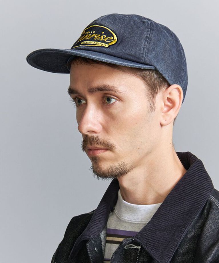 BEAUTY&YOUTH UNITED ARROWS「＜HELLO SUNRISE＞ オーバル ロゴ キャップ」|キャップ・キャスケット|NAVY