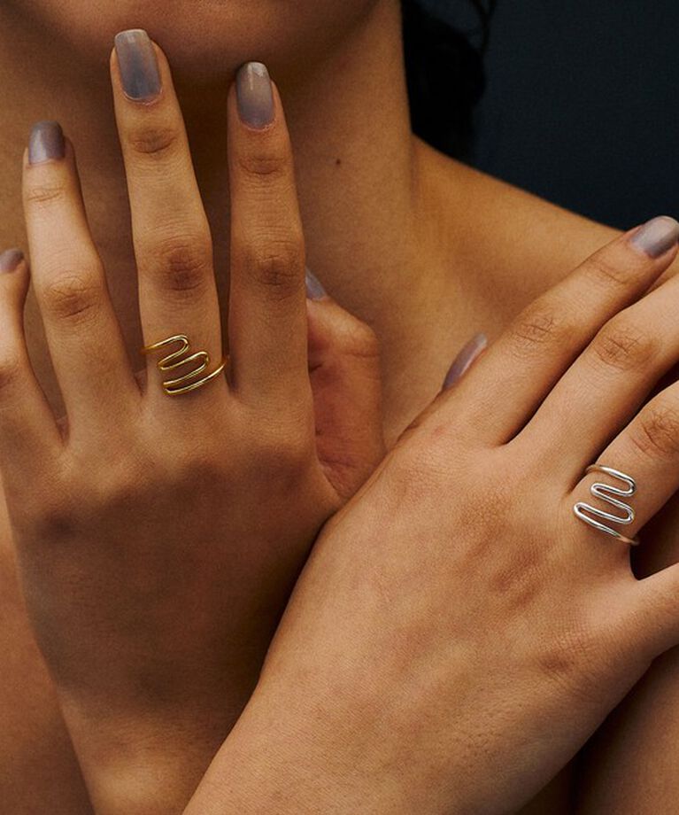 BEAUTY&YOUTH UNITED ARROWS「＜LAPUIS＞ジグザグ リング 」|リング|
