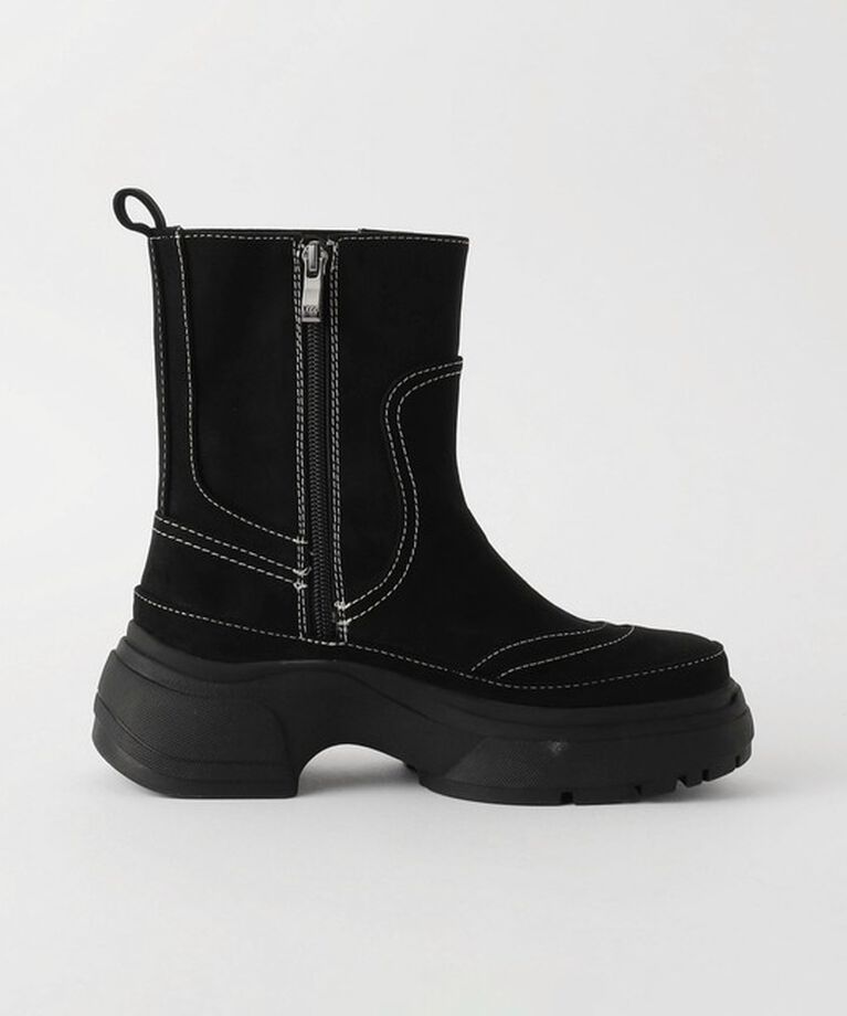BEAUTY&YOUTH UNITED ARROWS「＜PAES＞ステッチ サイドゴア ショートブーツ 」|ショートブーツ|