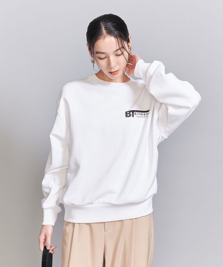 BEAUTY&YOUTH UNITED ARROWS「コットン裏毛 ロゴスウェット プルオーバー」|スウェット・ジャージ|